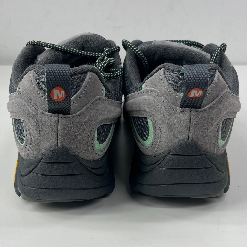 New Merrell Women's Moab 2 Vent Hiking Shoe Granite/Aqua Size 10.5 - Picture 3 of 7